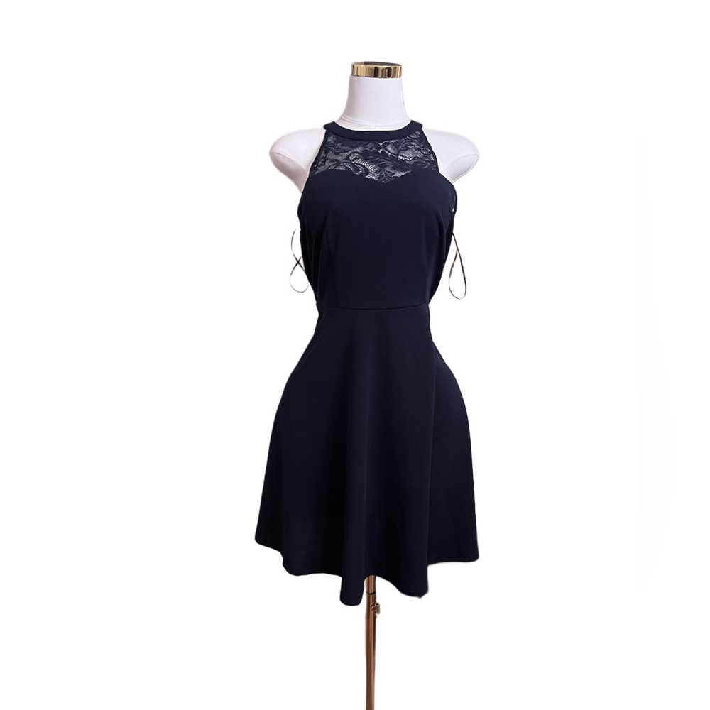 Navy Blue Dress, XL, Midi perfect for any formal to casual occasion